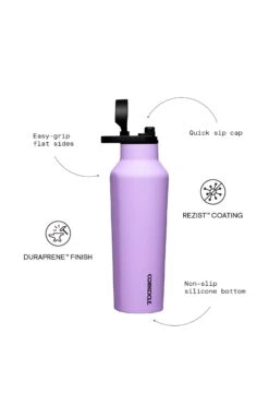 Corkcicle Sun Soaked Lilac Sport Canteen 20oz 5 Corkcicle Sun Soaked Lilac Sport Canteen 20oz -Corkcicle Drinkware Deals Store 2020ssl 3