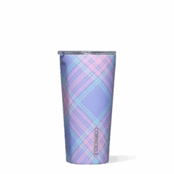 Corkcicle Plaid Tumbler