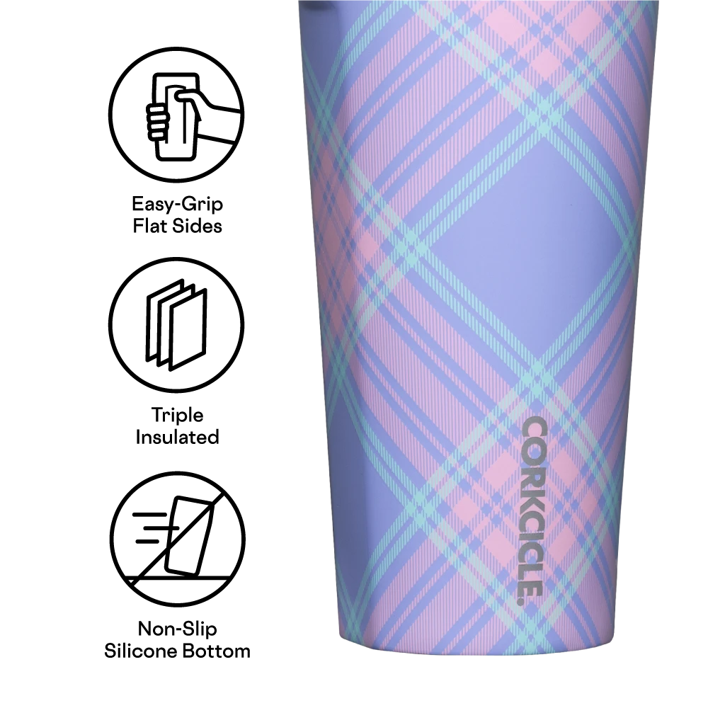 Corkcicle Plaid Tumbler - Image 4