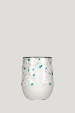 Corkcicle Ditsy Floral Cream Stemless 12oz