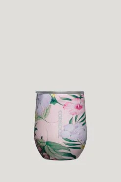 Corkcicle Pink Luau Stemless 12oz