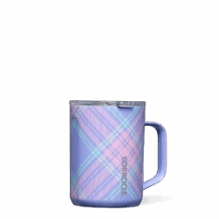 Corkcicle Plaid Coffee Mug