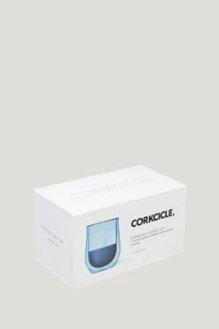 Corkcicle Ice Blue Stemless Glass Set Of 2 -Corkcicle Drinkware Deals Store 7401ib 3