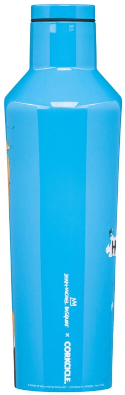 Corkcicle Basquiat Edition Canteen - 16oz|-|Bouteille Édition Basquiat - 16oz -Corkcicle Drinkware Deals Store CRK 2016 Basquiat 7E 7EDetail2 20Untitled 20Blue 20Skull