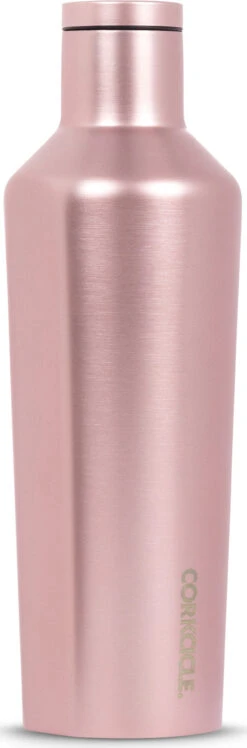 Corkcicle Premium Canteen Bottle - 16 Oz|-|Bouteille Premium Canteen - 16 Onces -Corkcicle Drinkware Deals Store CRK 2016 Premium 7ERose 20Metallic