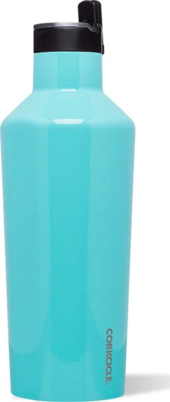 Corkcicle Sport Canteen Bottle - 20 Oz|-|Bouteille Sport Canteen - 20 Onces -Corkcicle Drinkware Deals Store CRK 2020 7EGloss 20Turquoise