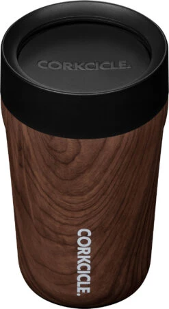 Corkcicle Commuter Cup Insulated Travel Coffee Mug - 9 Oz|-|Tasse à Café De Voyage Isolée Commuter Cup - 9 Onces -Corkcicle Drinkware Deals Store CRK 2809GP 7E 7EDetail1 20Walnut 20Wood