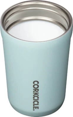 Corkcicle Commuter Cup Insulated Travel Coffee Mug - 9 Oz|-|Tasse à Café De Voyage Isolée Commuter Cup - 9 Onces -Corkcicle Drinkware Deals Store CRK 2809GP 7E 7EDetail2 20Gloss 20Powder 20Blue
