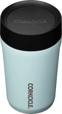 Corkcicle Commuter Cup Insulated Travel Coffee Mug - 9 Oz|-|Tasse à Café De Voyage Isolée Commuter Cup - 9 Onces -Corkcicle Drinkware Deals Store CRK 2809GP 7E 7EDetail 20Gloss 20Powder 20Blue