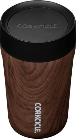 Corkcicle Commuter Cup Insulated Travel Coffee Mug - 9 Oz|-|Tasse à Café De Voyage Isolée Commuter Cup - 9 Onces -Corkcicle Drinkware Deals Store CRK 2809GP 7E 7EDetail 20Walnut 20Wood