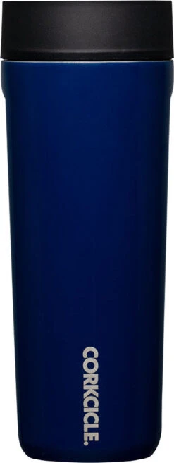 Corkcicle Commuter Cup Insulated Travel Coffee Mug - 17 Oz|-|Tasse à Café De Voyage Isolée Commuter Cup - 17 Onces -Corkcicle Drinkware Deals Store CRK 2817G 7E 7EFront 20Gloss 20Midnight 20Navy