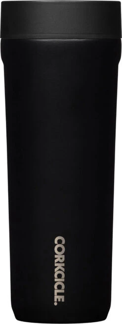 Corkcicle Commuter Cup Insulated Travel Coffee Mug - 17 Oz|-|Tasse à Café De Voyage Isolée Commuter Cup - 17 Onces -Corkcicle Drinkware Deals Store CRK 2817G 7E 7EFront 20Matte 20Black 3b96536c 9556 47a4 8814 6c102c36901f