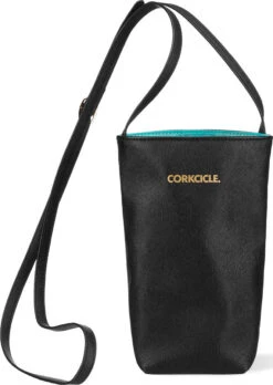 Corkcicle Insulated Packable Bottle Sling|-|Porte-bouteille Isolé à Harnais -Corkcicle Drinkware Deals Store CRK 92SW22 7E 7EDetail1 20Black 20Neoprene