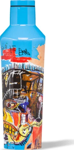 Corkcicle Canteen - Basquiat Collection - 16oz|-|Canteen - Basquiat Collection - 16oz -Corkcicle Drinkware Deals Store CRK BSQ2016 7EUntitled 20Blue 20Skull