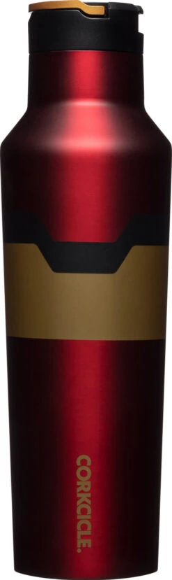 Corkcicle Marvel Spiderman Sport Canteen - 20oz|-|Bouteille Sport Marvel Spiderman - 20 oz -Corkcicle Drinkware Deals Store CRK MVL2020 7E 7EBack 20Marvel 20 20Iron 20Man
