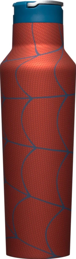 Corkcicle Marvel Spiderman Sport Canteen - 20oz|-|Bouteille Sport Marvel Spiderman - 20 oz -Corkcicle Drinkware Deals Store CRK MVL2020 7E 7EBack 20Marvel 20 20Spiderman