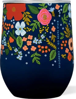 Corkcicle Rifle Paper Co. Edition Stemless Wine Tumbler - 12 Oz|-|Gobelet à Vin Stemless édition Rifle Paper Co - 12 Onces -Corkcicle Drinkware Deals Store CRK RP2312 7EWild 20Rose afc7dbf8 ffd8 4bab b0e2 564aa1400ec9