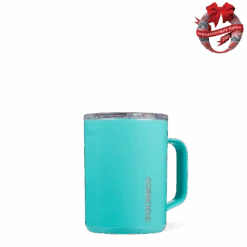 Corkcicle Classic Coffee Mug -Corkcicle Drinkware Deals Store Turquoise Mug 02 7f85149d a0c7 477c 833a 17e8670ae851