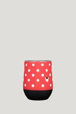 Corkcicle Polka Dot Red Disney Minnie Stemless 12oz